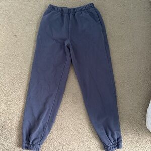Brandy Melville Blue/purple cuffed sweatpants